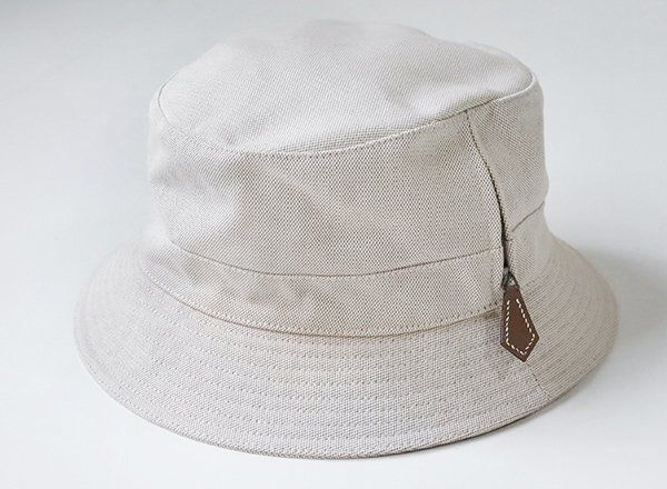 HERMES ◇ キャンバス バケットハット ベージュ 58サイズ (国内正規品