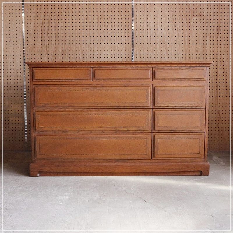 福岡T ウッド ワイドチェスト 木製 4段 W 1200 収納 引き出し たんす 箪笥 CA 1104 2