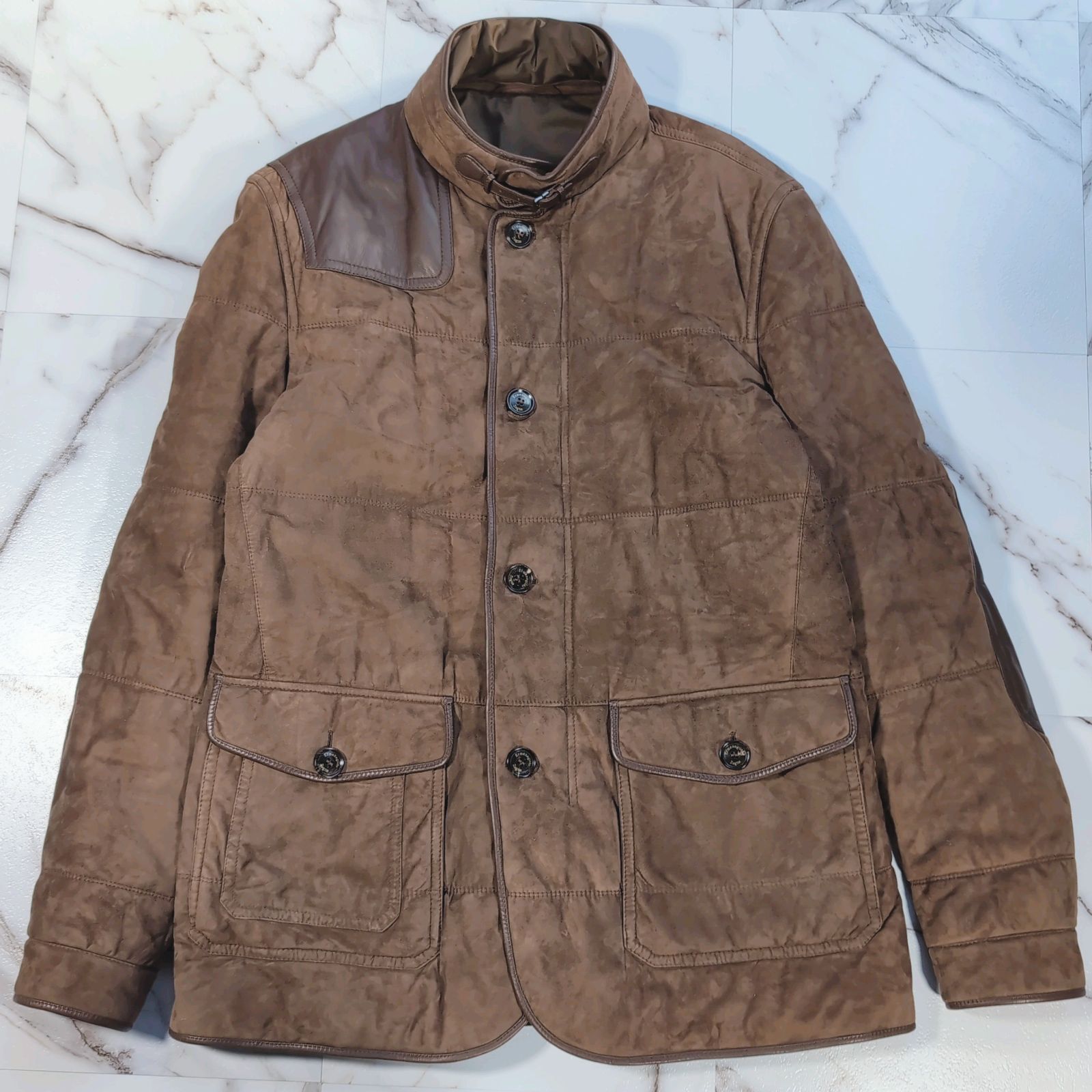 Ermenegildo Zegna アフリカンゴートレザー スエードジャケット