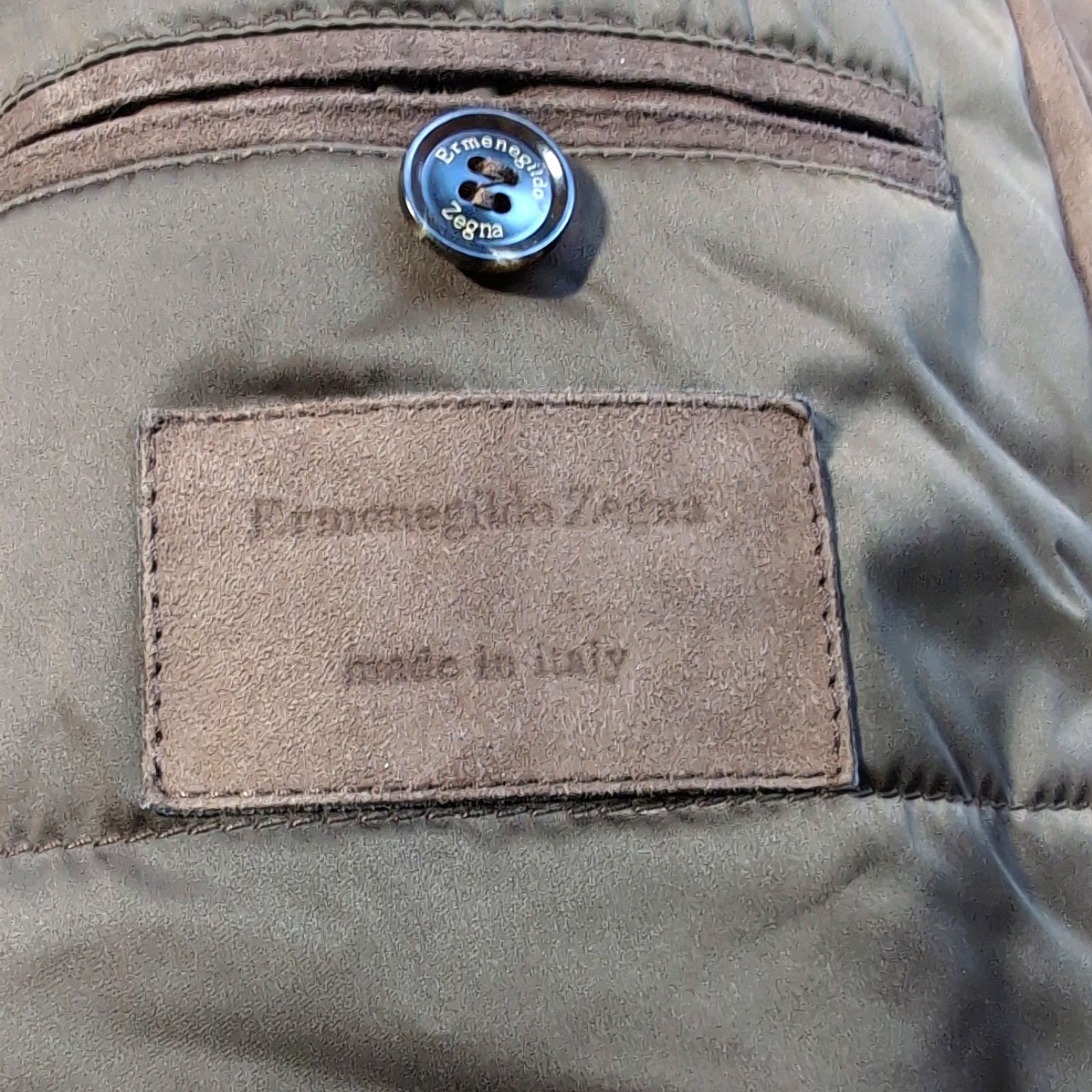 Ermenegildo Zegna アフリカンゴートレザー スエードジャケット