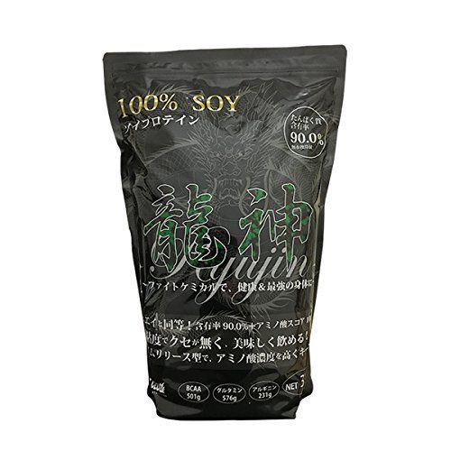 正規販売店 ファイトクラブ 龍神プロテイン 3kg ソイ プロテイン 宅配便
