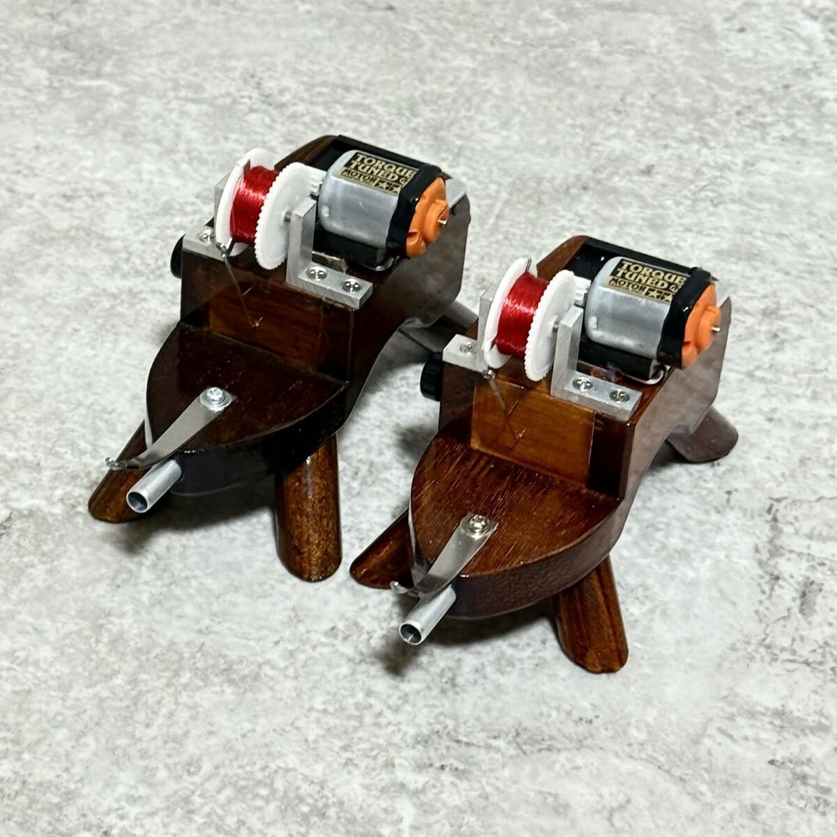 Crystia ワカサギリール CRT ブルー 2台 クリスティア ワカサギ AIR