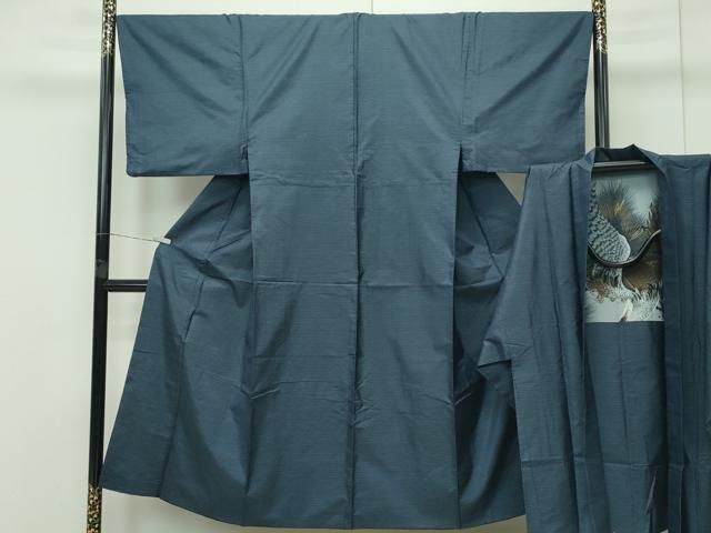 平和屋着物 上 男性 本場大島紬 アンサンブル 100亀甲 総詰め CZAA4206s5