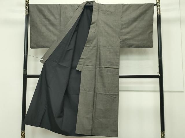 平和屋着物□極上 男性 本場大島紬 アンサンブル 100亀甲 総詰め 逸品