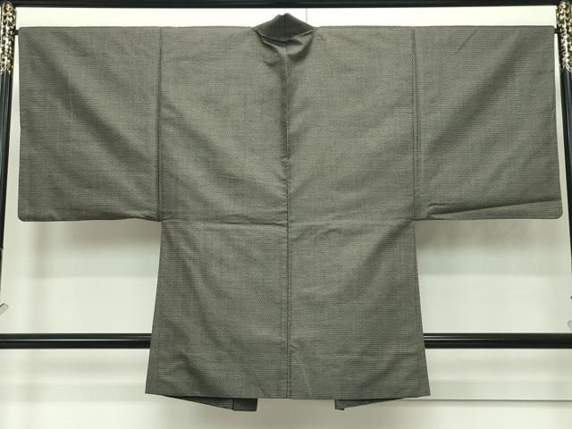 平和屋着物□極上 男性 本場大島紬 アンサンブル 100亀甲 総詰め 逸品