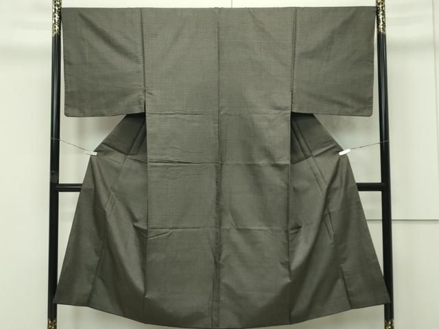 平和屋着物□極上 男性 本場大島紬 アンサンブル 100亀甲 総詰め 逸品