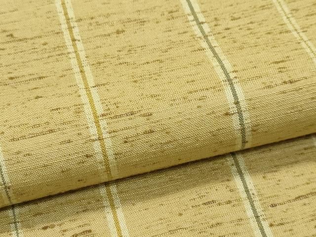  平和屋着物 上 ぜんまい紬 間道 桑染色地 s 5 紬 着物