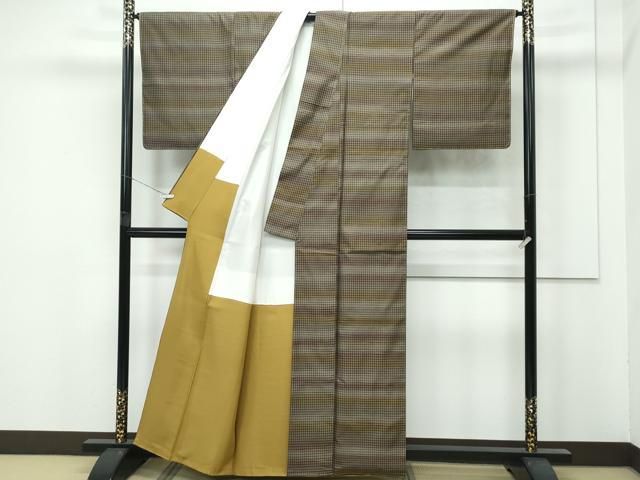 お召 格子柄