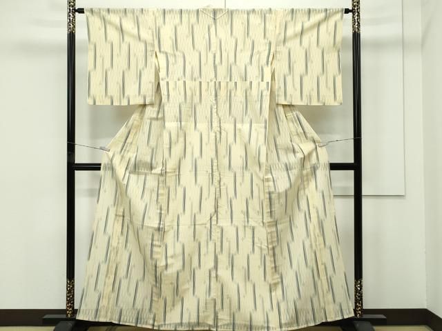 平和屋着物 上 夏物 紗紬 変わり縞 s 5