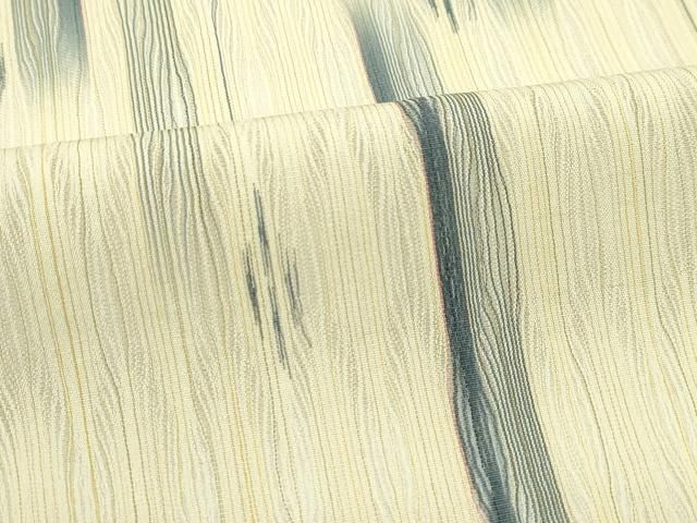 平和屋着物□極上 男性 夏物 紗紬 縞 逸品 CZAA4034s5