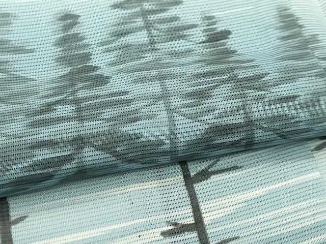  平和屋着物 上 夏物 訪問着 絽 風景文 暈し染め 革色地 s 5 訪問着 付け下げ 着物