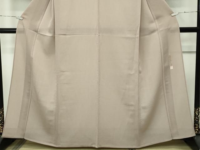  平和屋着物 上 夏物 本加賀友禅作家 成竹登茂男 色無地 絽縮緬 空五倍子色 s 5 色無地 着物