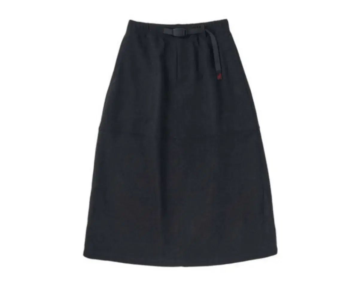 グラミチ ウール パネルド ラップ スカート チャコール M