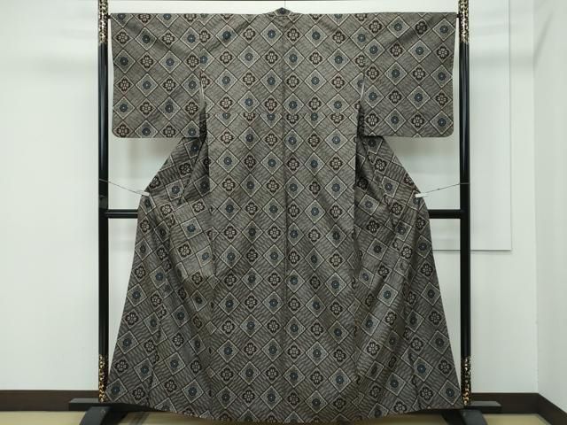 平和屋着物 本場大島紬 龍郷絣 s 5