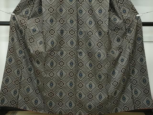  平和屋着物 本場大島紬 龍郷絣 s 5 紬 着物