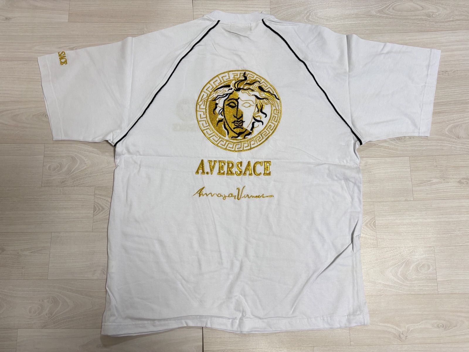 新品未使用 タグ付き A.VERSACE ヴェルサーチ セットアップ Tシャツ 