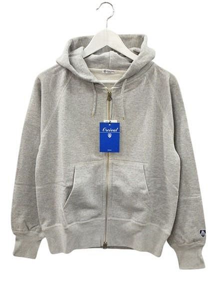 オーチバル ORCIVAL オーシバル フレンチテリー ダブルジップアップパーカー OR-C0153 グレー 1 長袖 トップス
