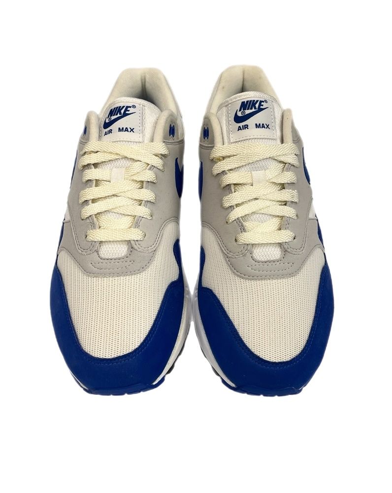 ナイキ NIKE AIR MAX 1 ANNIVERSAR GAME ROYAL-NEUTRAL エアマックス 1 アニバーサーリー ゲームロイヤル 908375-102 メンズ靴 スニーカー ブルー 27.5cm 101sh-2374