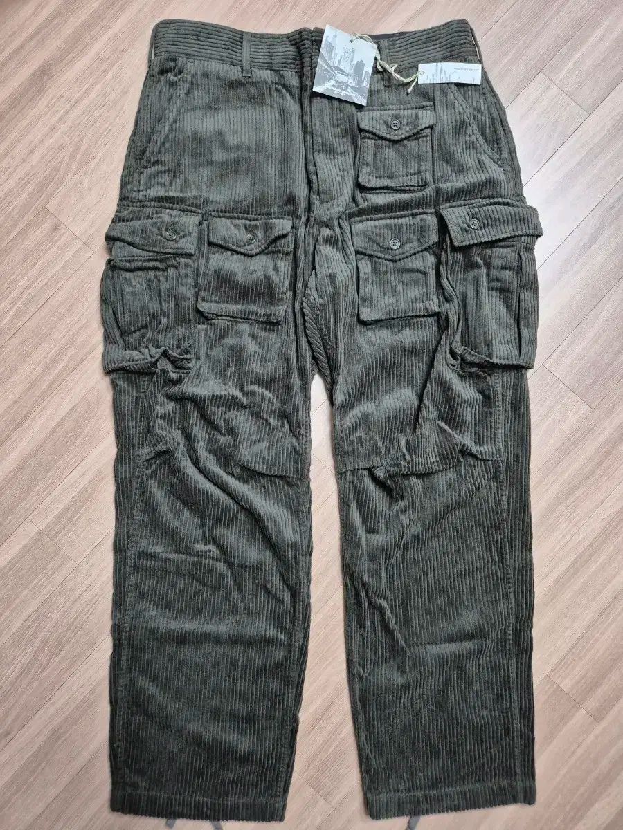 エンジニアードガーメンツ Fa パンツ オリーブ 23FW 4 5W