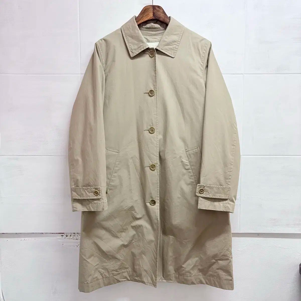 MHL マーガレットハウエル ダウン キルティング トレンチ コート