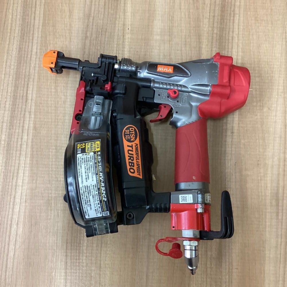 MAX マックス HV-R32G2 高圧ネジ打機 ターボドライバ 201