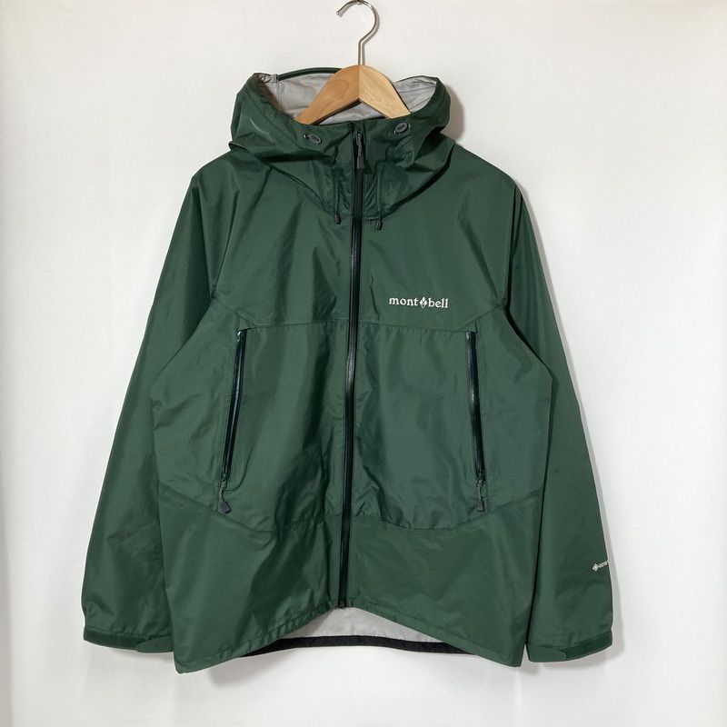 モンベル　レインダンサージャケット　グリーン1128618 L　完売品　② Amazon | 〔モンベル〕 国内正規品 撥水 レインパーカー レイン