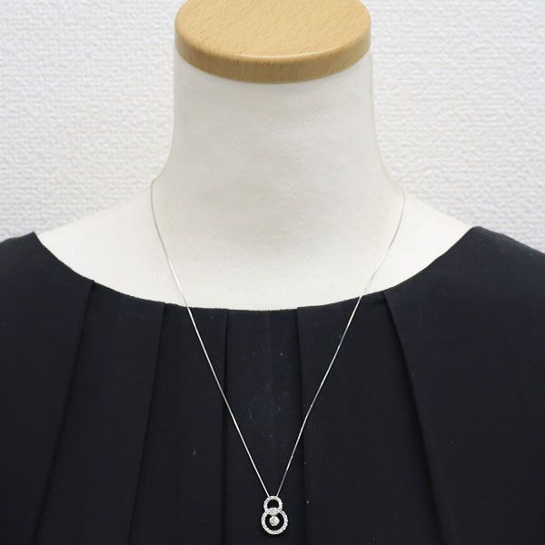 ヴァンドーム青山 Pt950/ Pt850 ダイヤモンド ペンダントネックレス