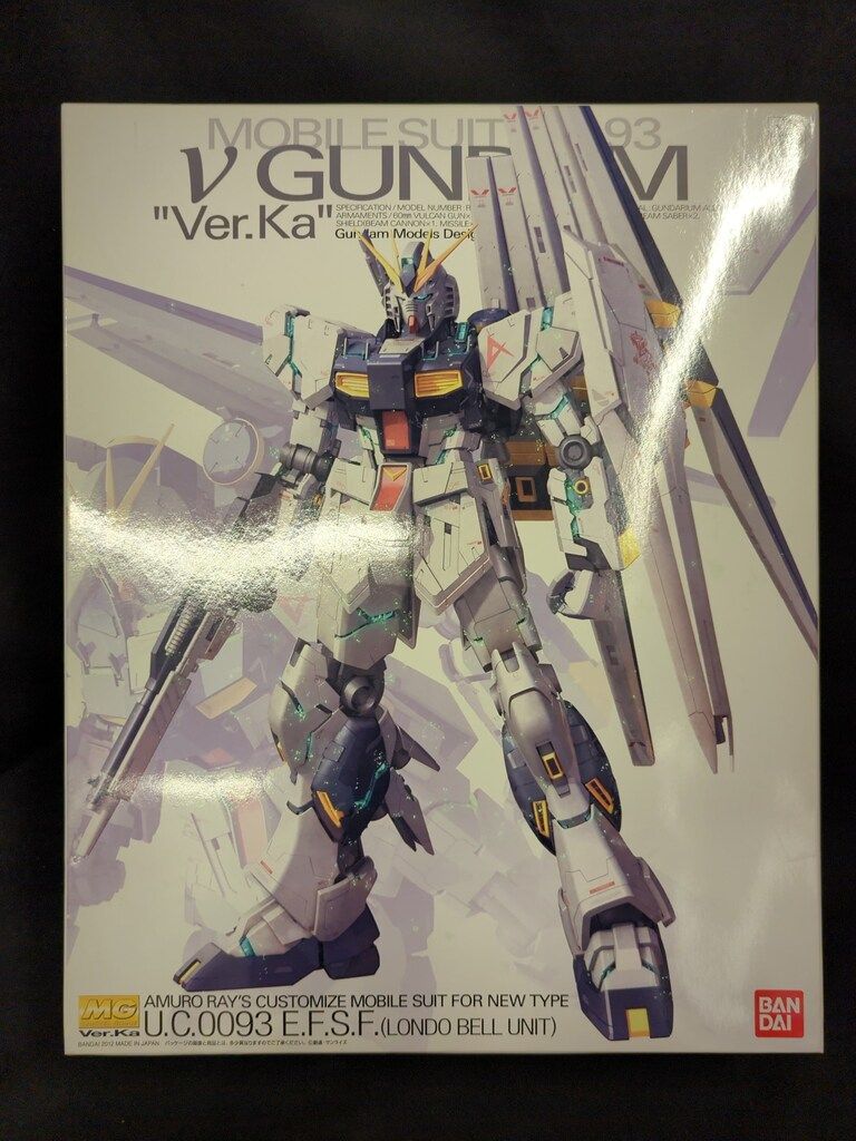 バンダイ MG 1/100 機動戦士ガンダム 逆襲のシャア νガンダム Ver.Ka