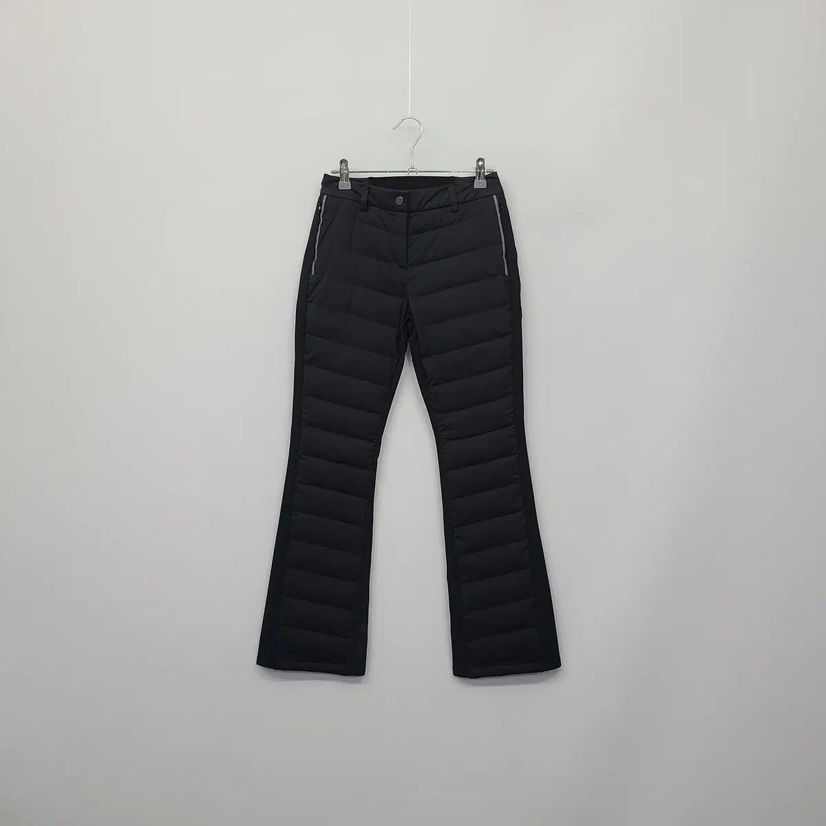 デサント ゴルフ レディース ブーツカット キルティング ダウン パンツ ブラック XS