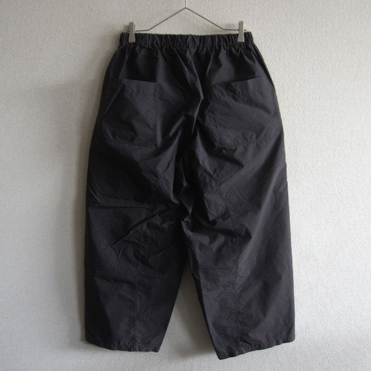 23SS ARTS-SCIENCE EASY PANTS イージー パンツ 3 ブラック コットン ナイロン アーツ&サイエンス 25110535