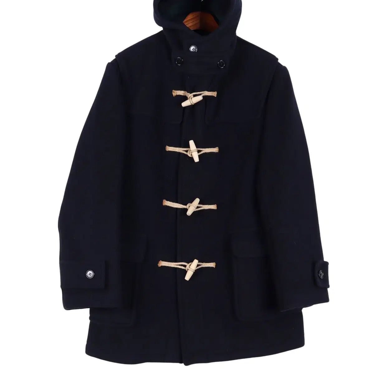 グローバーオール gloverall ショート・ダッフルコート・48（L）・紺