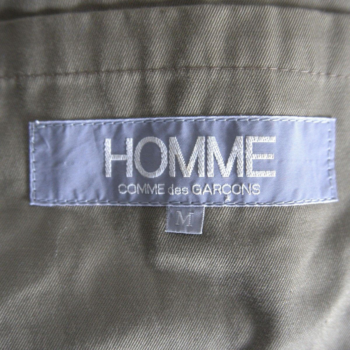 80s/デカオム】COMME des GARCONS HOMME 【80年代 ミリタリー