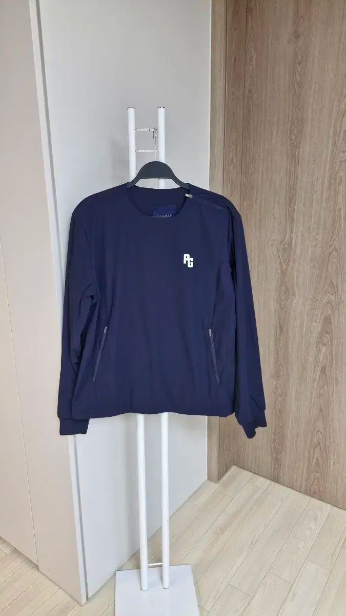 パーリーゲイツ メンズ ネイビー ブルゾン 2層ウィンドブレーカー 100