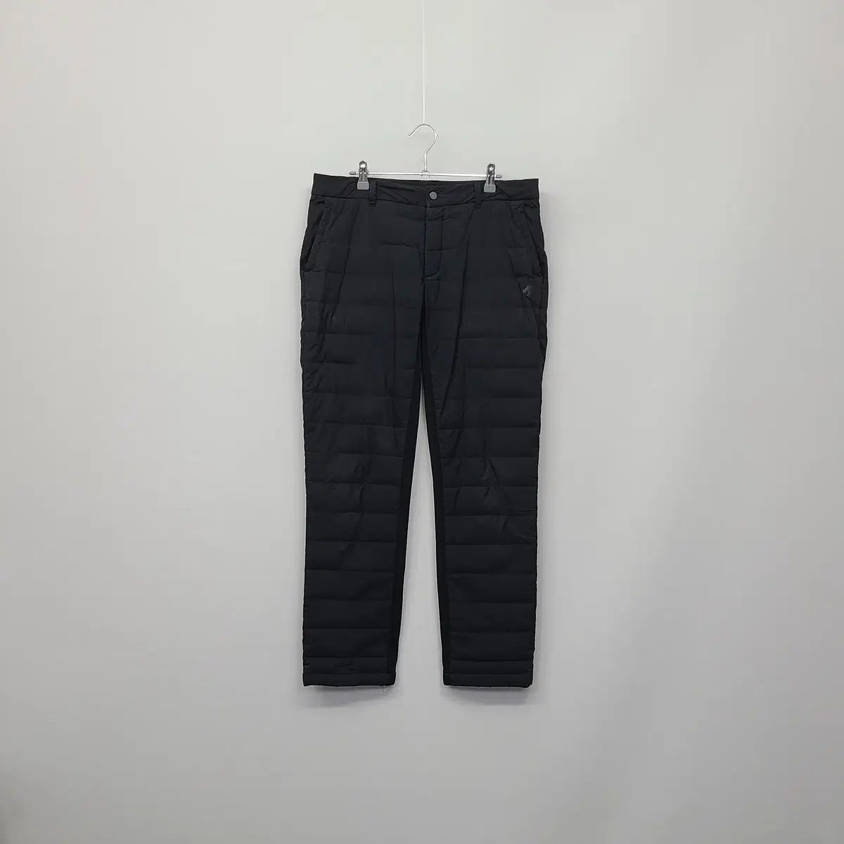 デサント ゴルフ メンズ キルティング ダウン ゴルフ パンツ ブラック L