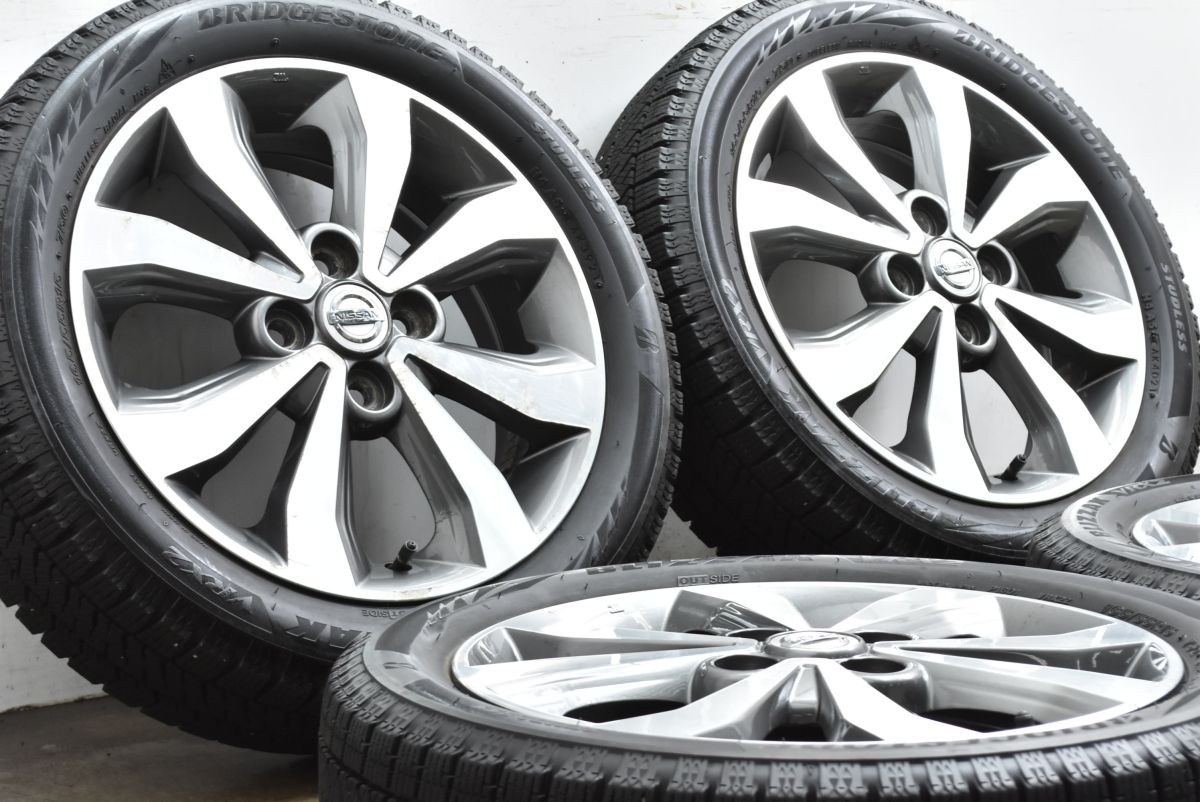 バリ溝 ニッサン デイズ ルークス 15 in 4 5 J 46 PCD 100 ブリヂストン ブリザック VRX 2 165 55 R ノーマル戻し サクラ 流用