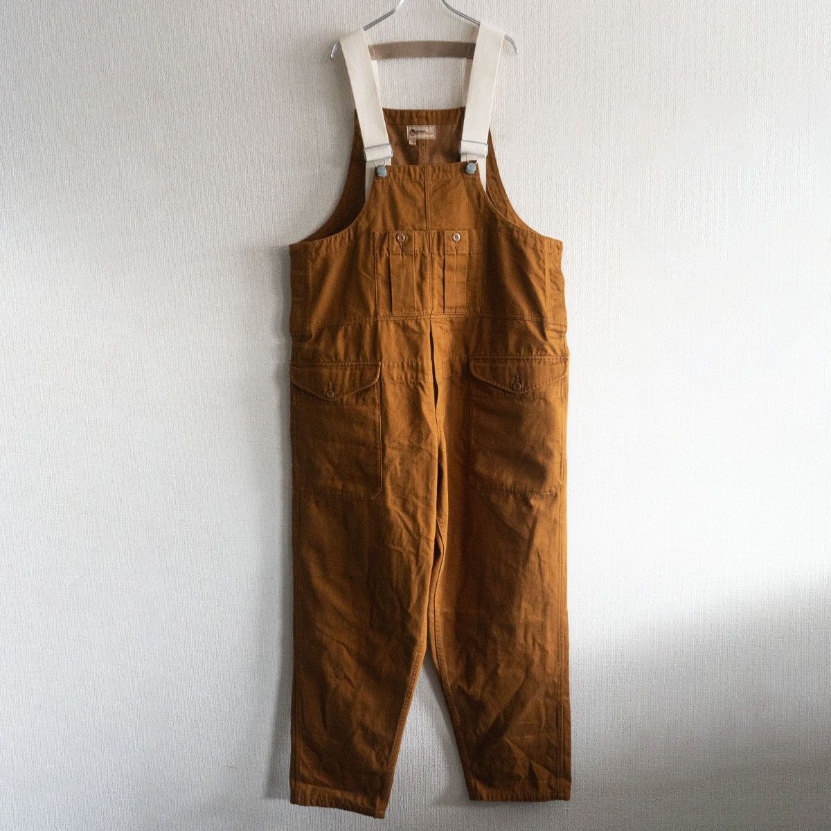 サイズ54 NIGEL CABOURN × LYBRO レイルウェイダングヘビーコットン オーバーオール ナイジェルケーボン ライブロ オーバーオール 25110423