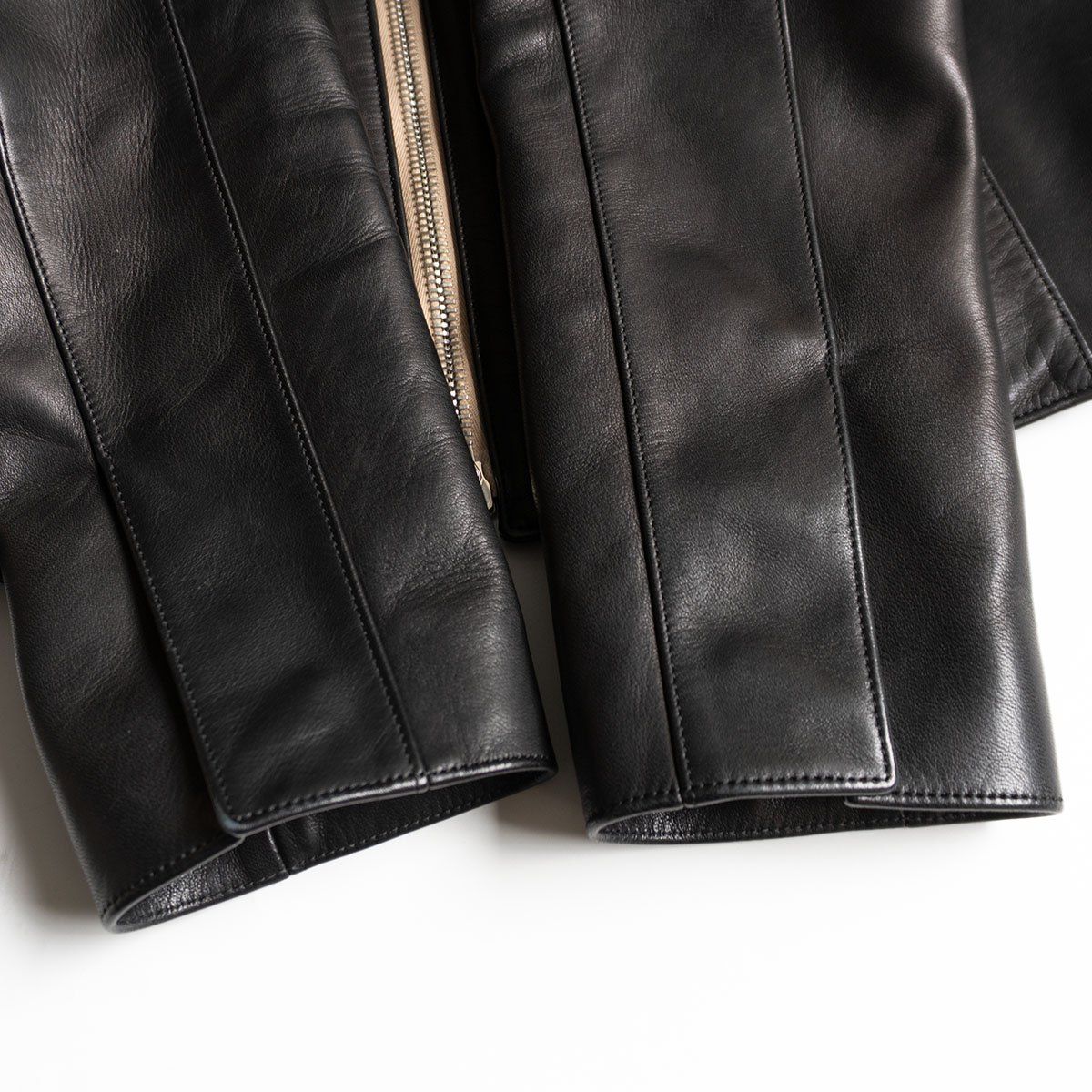 SOUMO HOLLOW LEATHER JACKET ソウモレザージャケット3 希少】SOUMO【HOLLOW LEATHER JACKET 】03 ホースハイド レザー