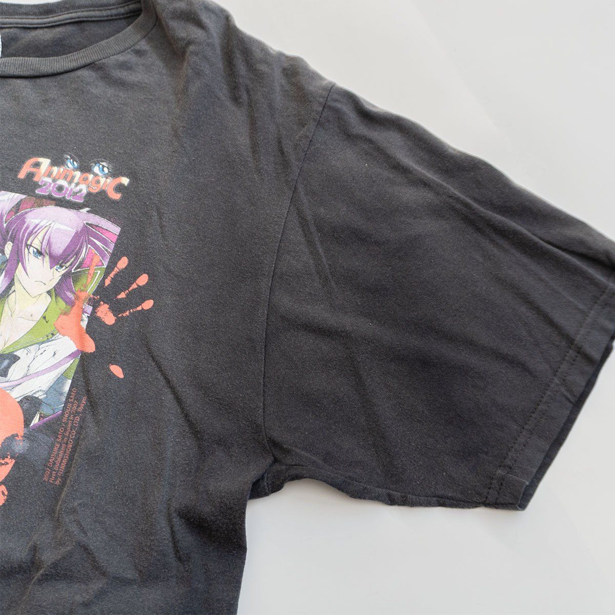 希少サイズ/10s】 【HIGHSCHOOL OF THE DEAD Tシャツ】 XL ハイ