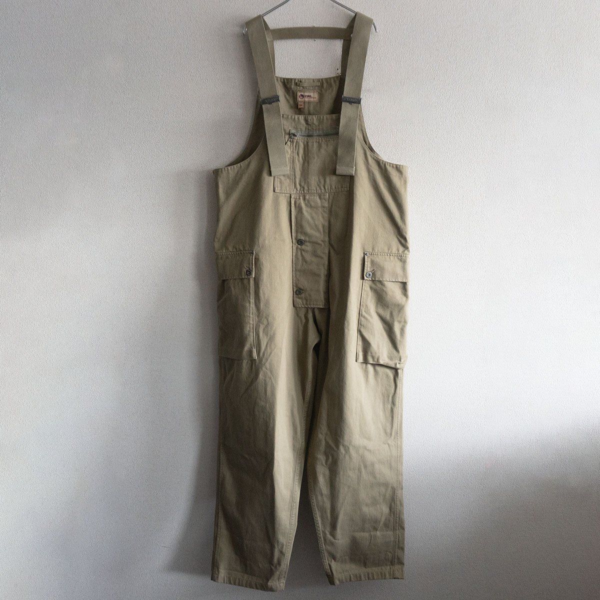 サイズ54 NIGEL CABOURN × LYBRO NAVAL DUNGAREE OVERALL ナイジェルケーボン ライブロ オーバーオール 25110424
