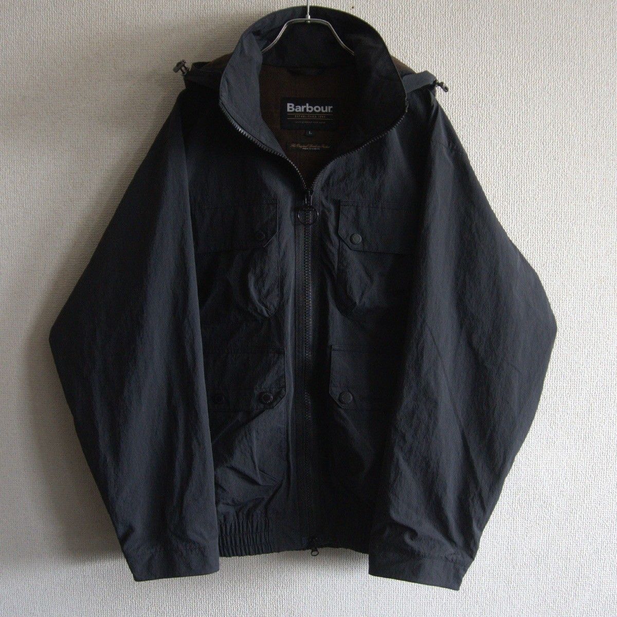 極美品】BARBOUR【Re-Engineered BEDALE スタンドカラー シャワー 