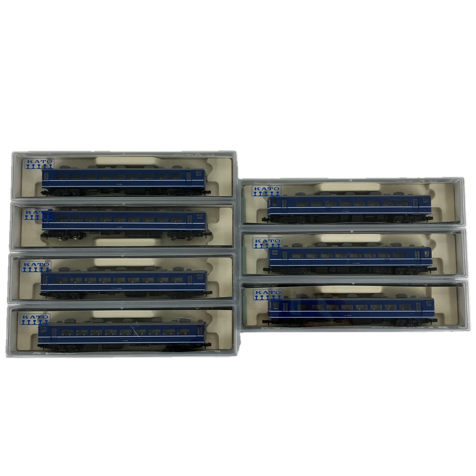 KATO 5036 4 5037 2 5038 オハ14 スハフ14 オハフ15 7両セット カトー 鉄道模型 Nゲージ 良好