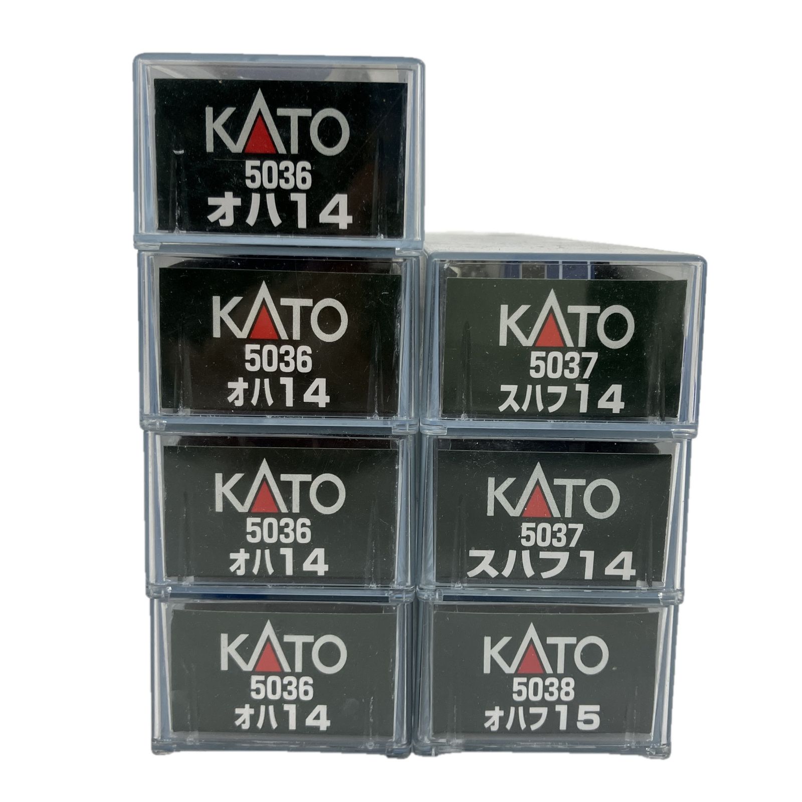 KATO 5036 4 5037 2 5038 オハ14 スハフ14 オハフ15 7両セット カトー 鉄道模型 Nゲージ 良好