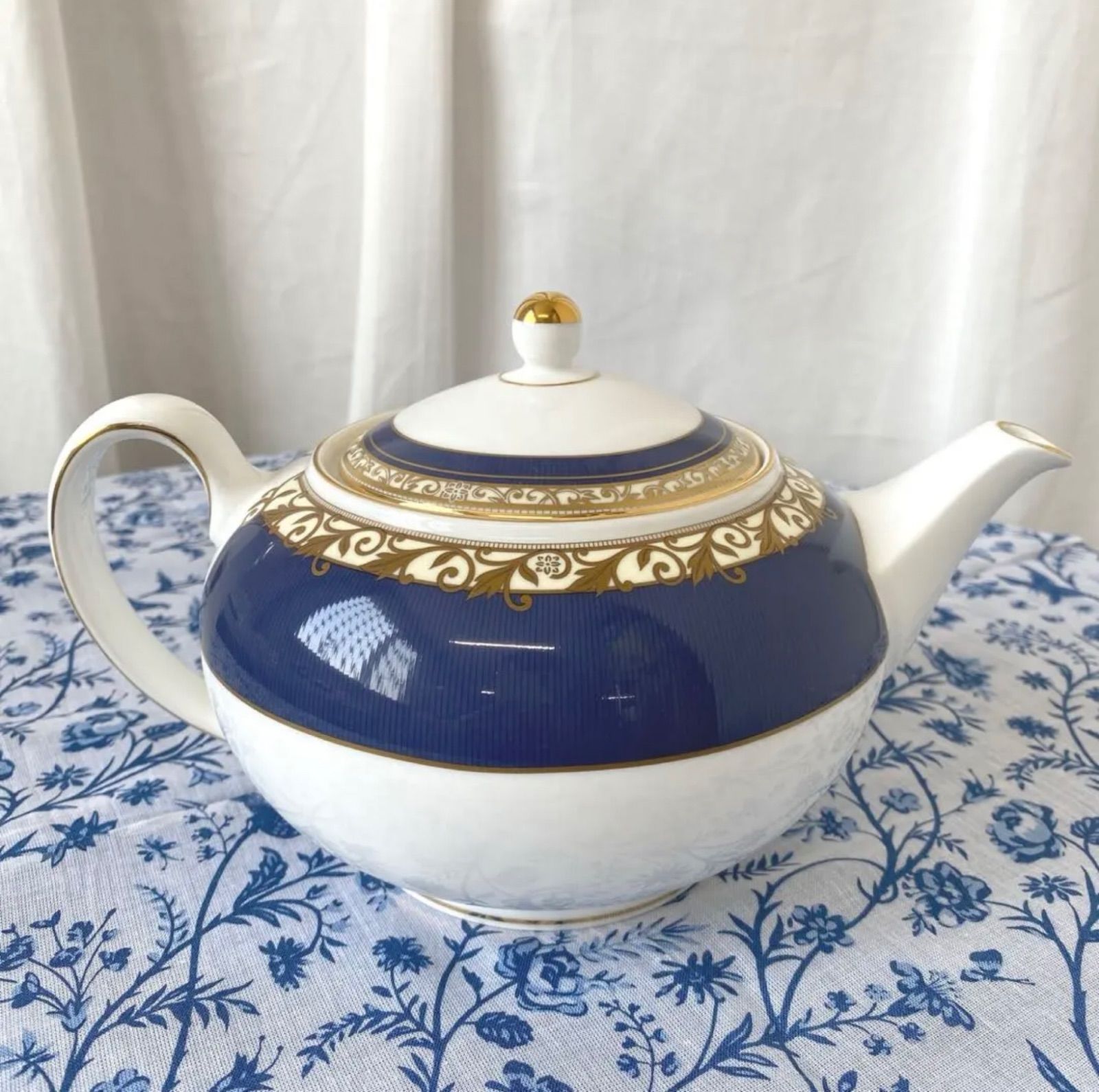 ウェッジウッド ロココ ティーカップ コーヒーカップ 5客 ポット シュガーポット ミルクピッチャー クリーマー セット