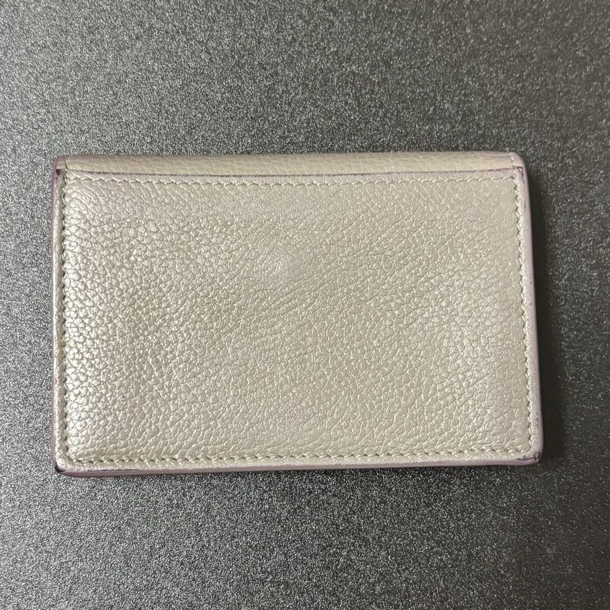 s28 サンローラン 名刺入れ カードケース グレー系 Saint Laurent