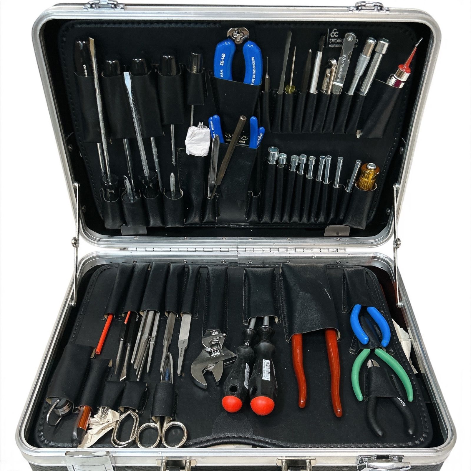 米軍実物 メディカルツールキット 医療用工具セット NSN 5180-00-611-7923 Weller Bondhus Xcelite USA工具 大量フルセット ハードケース付き