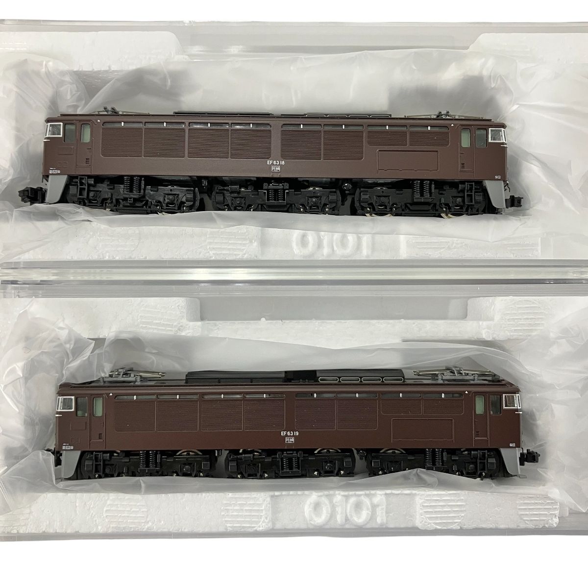 TOMIX 92995 JR EF63形 電気機関車 18 19号機 茶色 2両セット 鉄道模型
