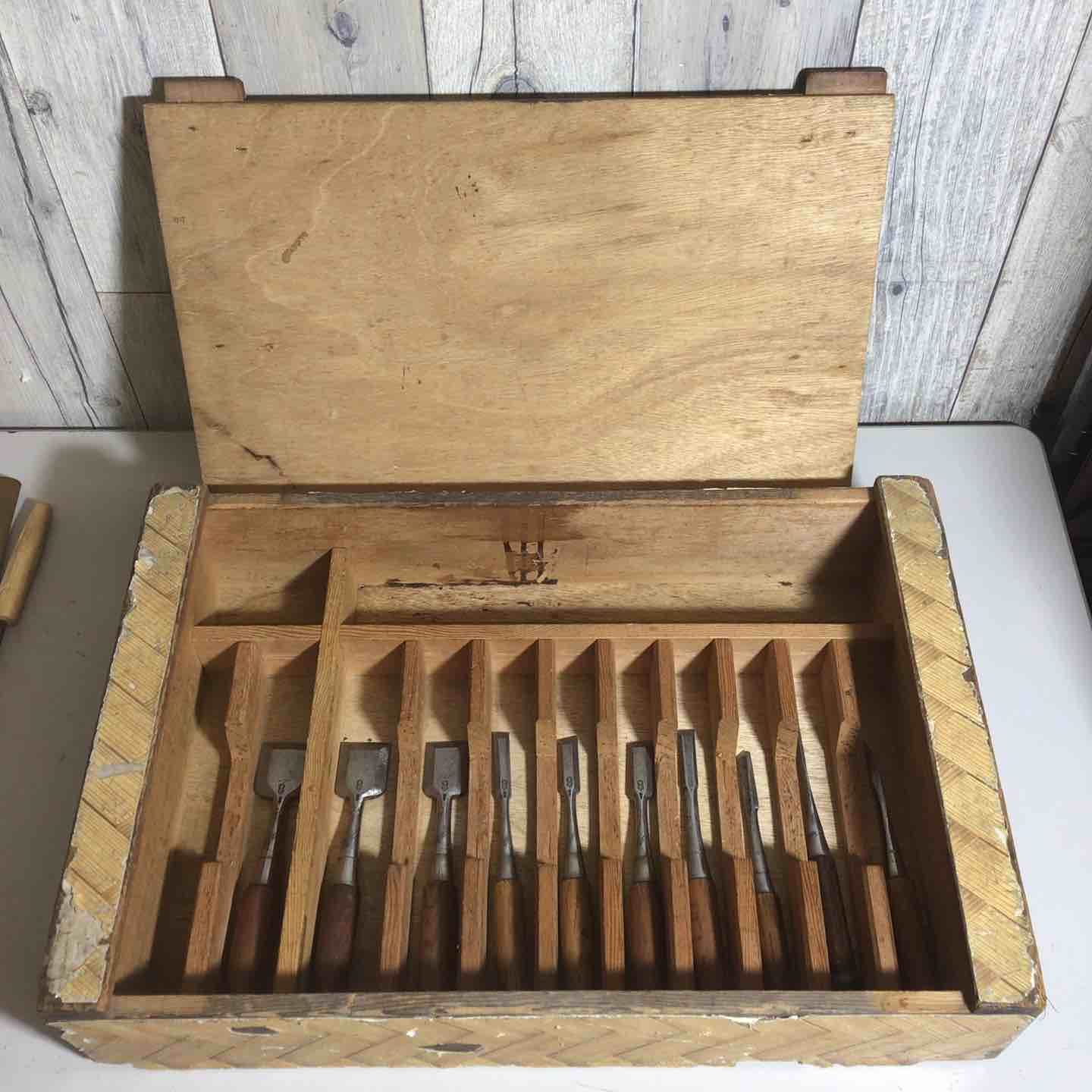 追入鑿 組鑿 淡水 紫檀柄 三つ裏 追入組鑿 10本 のみ ノミ 1本違います 戸田店