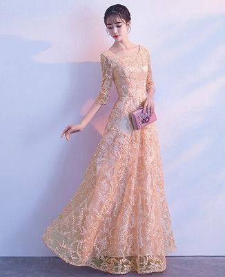 5L 4XL ピンク ロングドレス 袖付き 演奏会 母親 結婚式ワンピース ドレス 大人 ピアノ 発表会 ドレス 大人 演奏会用ドレス パーティードレス 二次会 結婚式 発表会 dc183l6