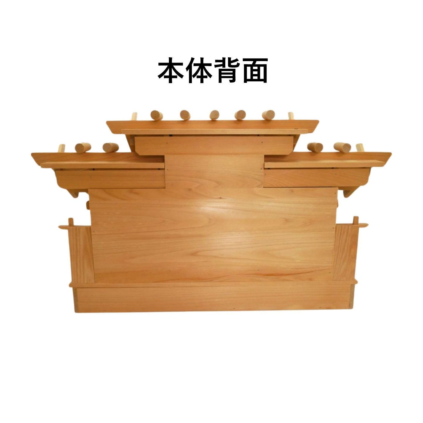 神棚 新寸 唐戸 三社 神棚 桧 ひのき 中 み WWW_OPDRERGINERDOGAN_COM