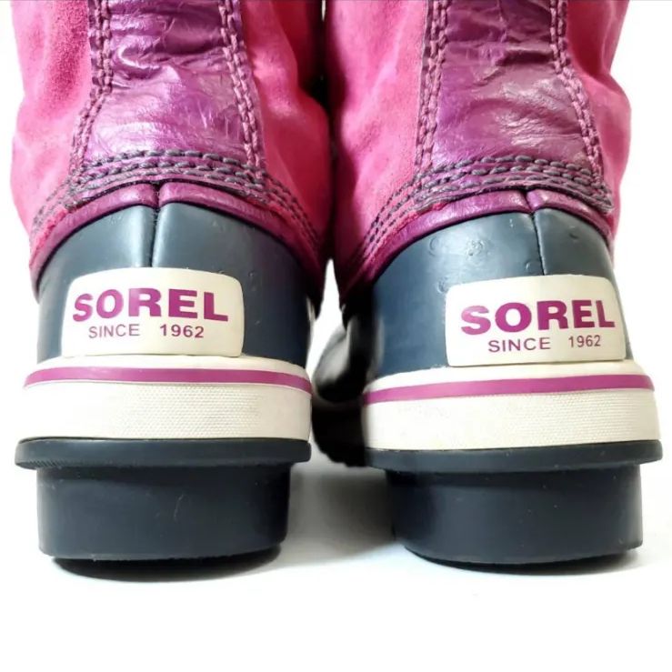  SOREL ソレル スノーブーツ 22 cm レザー スエード ファー その他 ブーツ